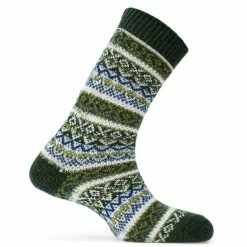 Helt ny 🤩 Herre Amundsen Sports Skauen Mid Calf 🧦 Socks (Leaf Green) 🌟