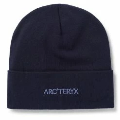 Varmt salg 🥰 Herre ArcTeryx Word Toque (Black Shapphire) ✨