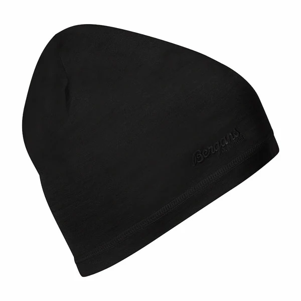 Billig ✨ Herre Bergans Wool Beanie (Black) 🔔