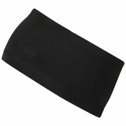 Budsjett 🧨 Herre Bergans Wool Headband (Black) ⌛