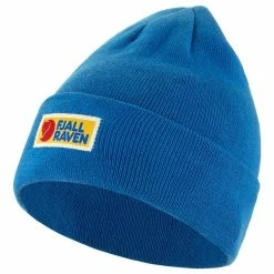 Flash salg 🥰 Herre Fjällräven Vardag Classic Beanie (Alpine Blue) 🌟
