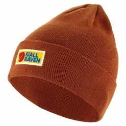 Beste avtale ✨ Herre Fjällräven Vardag Classic Beanie (Terracotta Brown) 😀